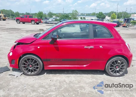 2013 Fiat 500 Abarth from USA, damaged, VIN 3C3CFFFHXDT574338